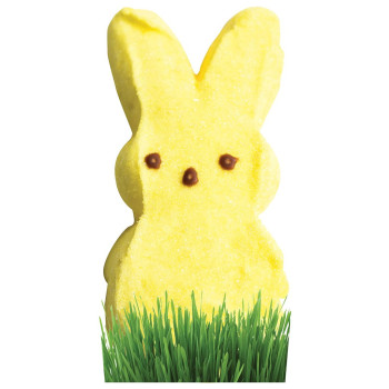 Yellow Marshmallow Bunny Cardboard Cutout -$59.99