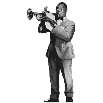Louis Louie Armstrong Satchmo Satch Pops Trumpet Jazz - $0.00