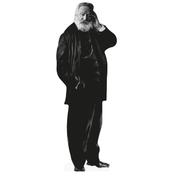 Victor Hugo French Author Les Miserables Cardboard Cutout - $0.00