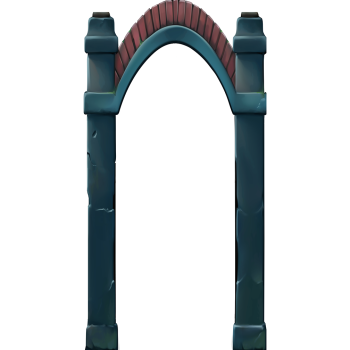 Cemetery Arch Gate Halloween Party Prop Cardboard Cutout Standee Standup - $0.00