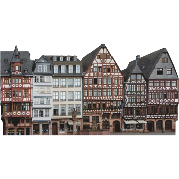 Frankfurt German Building Complex Reconstruction World War II Era -$0.00
