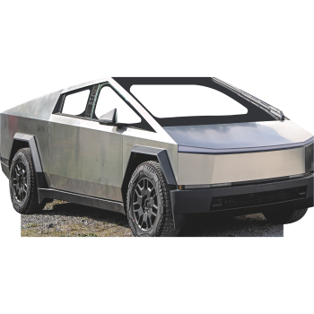 Nikola Tesla Futuristic Cyber Punk Truck Car Electric Vehicle Stand In Cardboard Cutout -$0.00