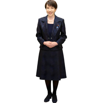 Sanae Takaichi First Female Japan Prime Minister Cardboard Cutout -$0.00