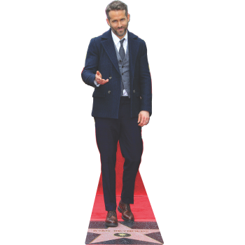 Ryan Reynolds Star Cardboard Cutout