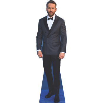 Ryan Reynolds Tuxedo Cardboard Cutout