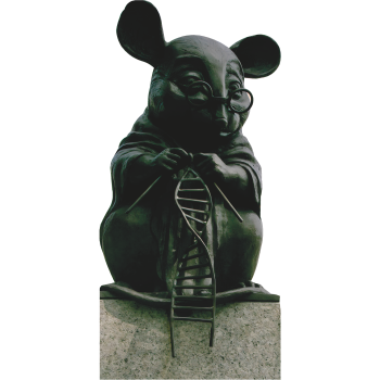 Lab Mouse Memorial Knitting DNA Institute Cytology Genetics Russia Cardboard Cutout Lab Mouse Memorial Knitting DNA Institute Cytology Genetics Russia Cardboard Cutout -$0.00