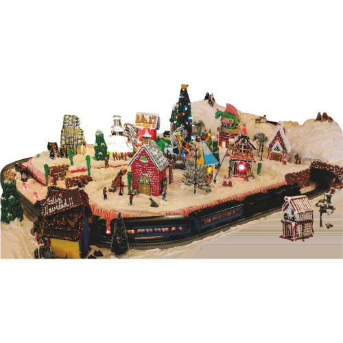 Christmas Toy Train Set Cardboard Cutout Christmas Toy Train Set Cardboard Cutout