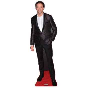 thumbnail image 2 of SC2473 Hugh Jackman Red Carpet Cardboard Cutout Standee Standup... 2 of 11