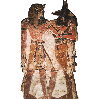 Valley of Kings Ancient Egypt Seti I Anubis Tomb Pharaoh Cardboard Cutout Standee Standup -$0.00