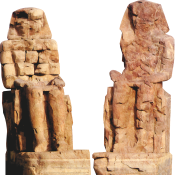 Double Pack Valley of Kings Ancient Egypt Colossi Statues Cardboard Cutout Standee Standup -$0.00