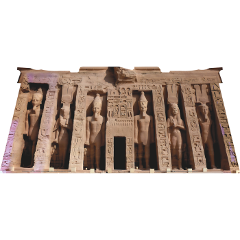 Abu Simbell Small Temple Egypt Hathor Nefertari Cardboard Cutout Standee Standup -$49.99