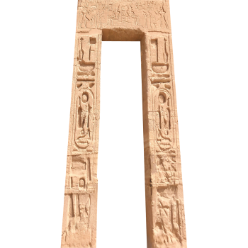 Abu Simbell Temple Ancient Egypt Entrance Cardboard Cutout Standee Standup -$49.99