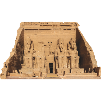 Abu Simbel Great Temple Ramesses II Ancient Egypt Cardboard Cutout Standee Standup -$49.99