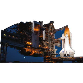 NASA Launch Pad 39A Atlantis Space Shuttle Mount Kennedy Space Center Cardboard Cutout Standee Standup -$49.99