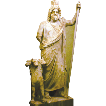 Hades and Cerberus Statue Greek Mythology Cardboard Cutout Standee Standup -$0.00