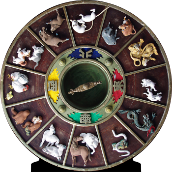 Chinese Zodiac Animals Kushida Shrine Fukuoka Cardboard Cutout Standee Standup