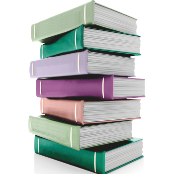 Stack of Books Reading Multiple Colors Cardboard Cutout Standee Standup -$0.00