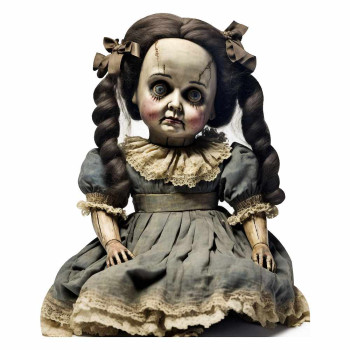 Creepy Doll Cardboard Cutout Standee Standup -$49.99