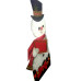 Christmas Snow Man Snowman Pop Up 3D Book Wreath Top Hat Cardboard Cutout Standee Standup