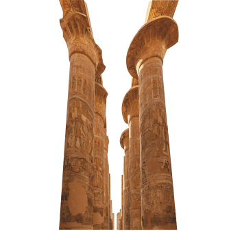 Karnak Temple Hypostyle Pillar Column Path Walk Way Egypt Cardboard Cutout Standee Standup -$49.99