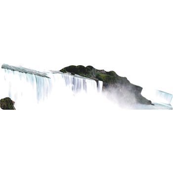 Niagara Falls American Falls Bridal Veil Falls Horseshoe Falls Cardboard Cutout Set Standee Standup -$0.00
