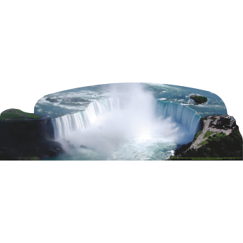 Niagara Falls Horseshoe Falls Canadian Falls Cardboard Cutout Set Standee Standup