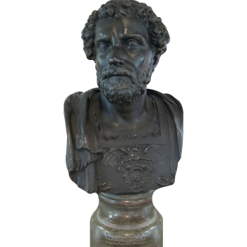 Hannibal Head Bust Statue Carthaginian General 17th Century Rome  Cardboard Cutout Standee Standup
