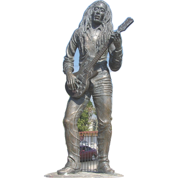 Bob Marley Statue Cardboard Cutout Standee Standup