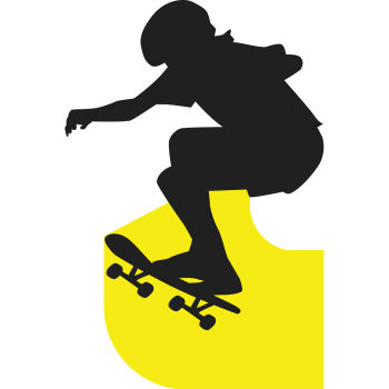 Skateboarder Skate Board Half Pipe Air Like Hawk