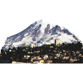 Mount Rainier Over Tacoma Washington -$0.00