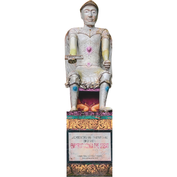 Ashoka Emperor of Maurya Dynasty Cardboard Cutout