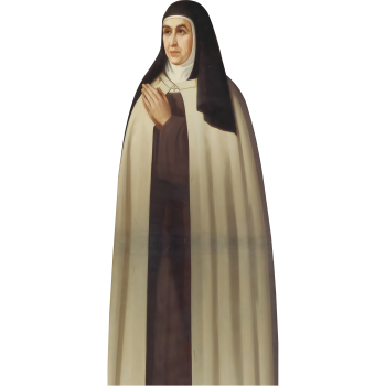 H48837 Saint Teresa of Avila Cardboard Cutout Standee Standup -$0.00