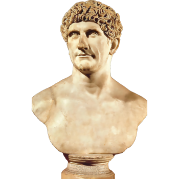 Mark Antony Roman Politician General Head Bust