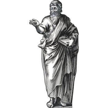 Pythagoras Ancient Greek Philosopher Pythagorean Theorem -$0.00