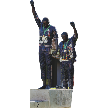 Black Power Salute 1968 Olympic Mexico Games Monument