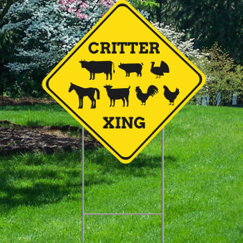 Critter Crossing Diamond -$24.99