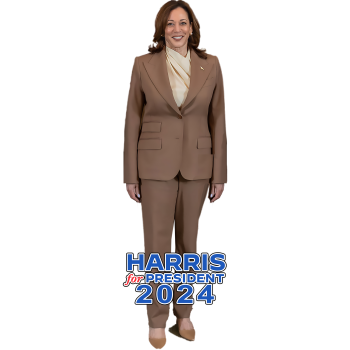 Kamala Harris For President 2024 Tan Suit Lets Win This -$0.00