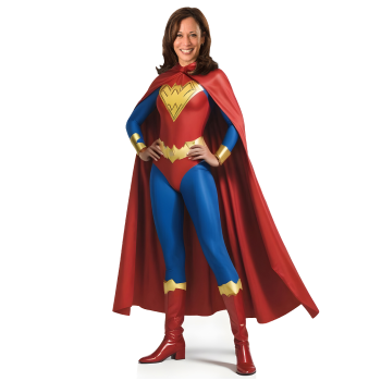 Kamala Harris Super Woman Hero President -$0.00
