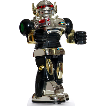 Robot Toy With Lazer Blaster -$0.00