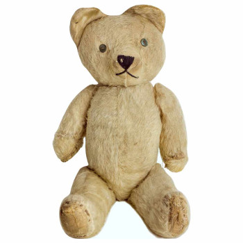 Button Eyed Teddy Bear -$0.00