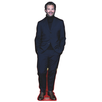 Jamie Dornan Smiling Grey Shades Suit Fifty Cardboard Cutout Standee Standup
