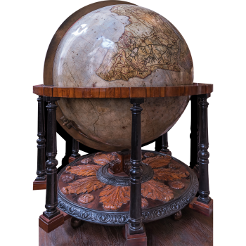 Academy Academic Library Celestial Terrestrial World Earth Globe Model Cardboard Cutout Standee Standup -$0.00