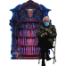 Fantasy Library Bookshelf Rings Lord Potter Cardboard Cutout Standee Standup
