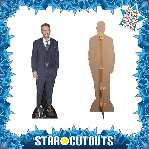 Ryan Reynolds Casual Suit Lifesize Cardboard Cutout 188cm