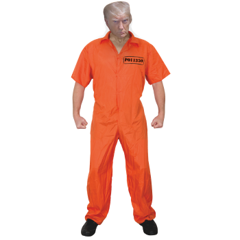 H38183 Lifesize Donald Trump Prison Mugshot Federal Indictment PO113509 Cardboard Cutout Standup Standee -$0.00