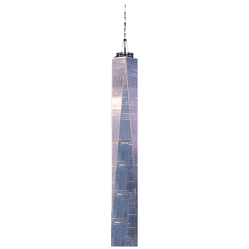 One World Trade Center Cardboard Cutout Standee Standup -$0.00