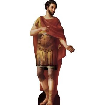 H10780 Marcus Aurelius Stoic Philosopher Roman Emperor Cardboard Cutout Standup Standee -$0.00
