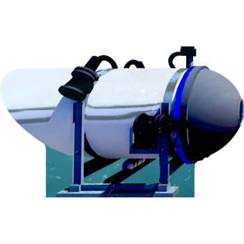 SP12750 Ocean Sub Gate Submersible Sub Submarine Titanic Explorer -$0.00