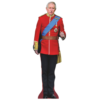 Prince Charles Royal Garb Cardboard Cutout Standee Standup - $0.00