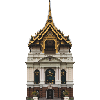 Grand Palace Bangkok Central Prasat Cardboard Cutout Standee Standup - $0.00